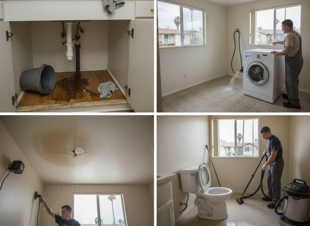 Common Causes of Water Damage in Reseda Apartments and How to Address Them