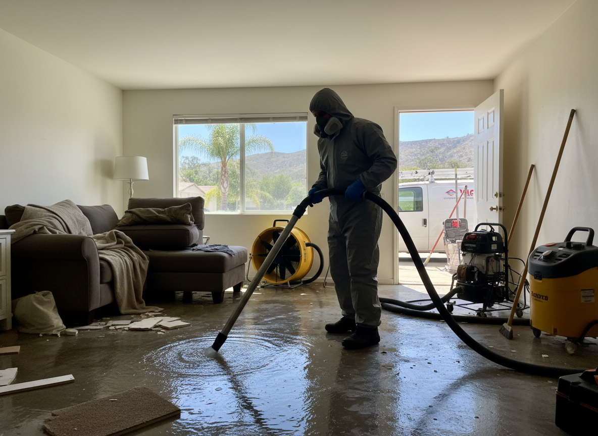 Water Damage Restoration in Northridge
